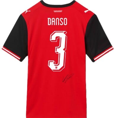 Kevin Danso Matchworn Trikot Kevin Danso Matchworn Trikot