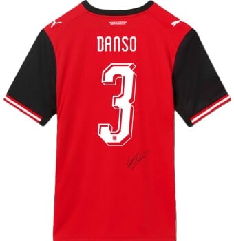 Kevin Danso Matchworn Trikot