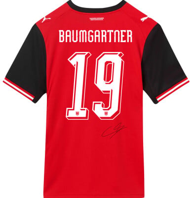 Christoph Baumgartner Matchworn Trikot Christoph Baumgartner Matchworn Trikot