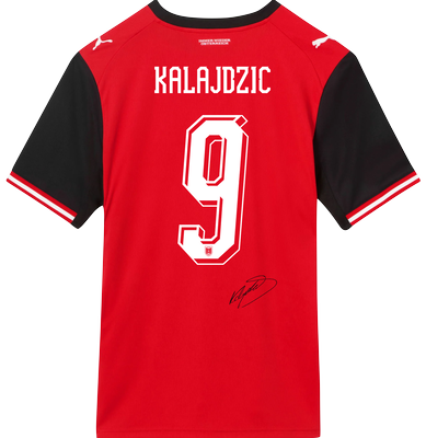 Sasa Kalajdzic Matchworn Trikot (AUT-RKS)
