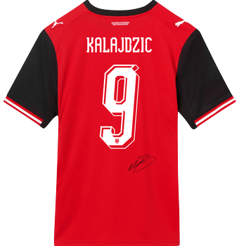 Sasa Kalajdzic Matchworn Trikot (AUT-RKS)