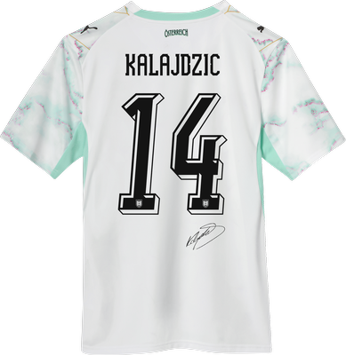 Sasa Kalajdzic Matchworn Trikot (AUT-ESP) - Zusatzauktion Sasa Kalajdzic Matchworn Trikot (AUT-ESP) - Zusatzauktion