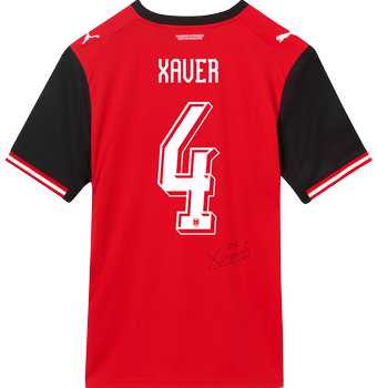 Xaver Schlager Matchworn Trikot (AUT-ISR)