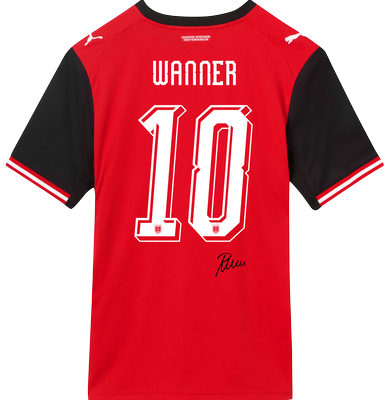 Paul Wanner Matchworn Trikot (AUT-RKS) Paul Wanner Matchworn Trikot (AUT-RKS)