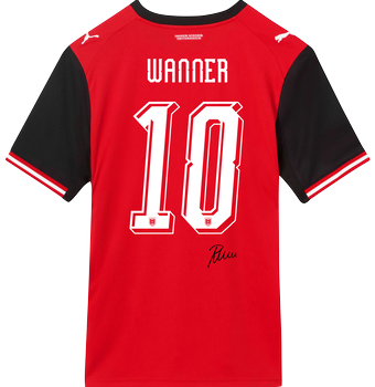 Paul Wanner Matchworn Trikot (AUT-RKS)