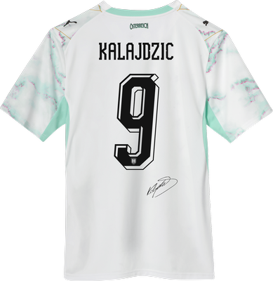 Sasa Kalajdzic Matchworn Trikot (RKS-AUT)