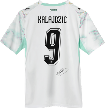 Sasa Kalajdzic Matchworn Trikot (RKS-AUT)