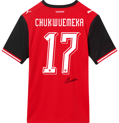 Carney Chukwuemeka Matchworn Trikot (AUT-ISR)