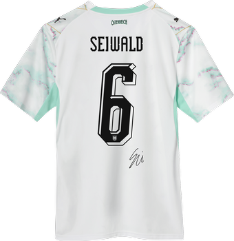Nicolas Seiwald Matchworn Trikot (IRL-AUT)