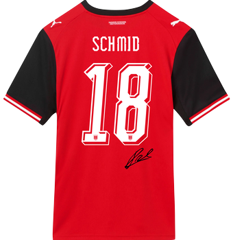 Romano Schmid Matchworn Trikot (AUT-RKS)