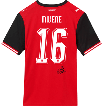 Phillipp Mwene Matchworn Trikot