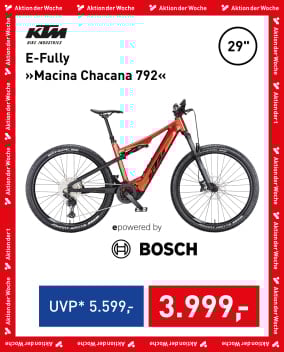 Genesis E-Fully »Macina Chacana 792« (orange/schwarz, 29”), Aktion der Woche: 3.999,- Euro statt UVP 5.599,- Euro