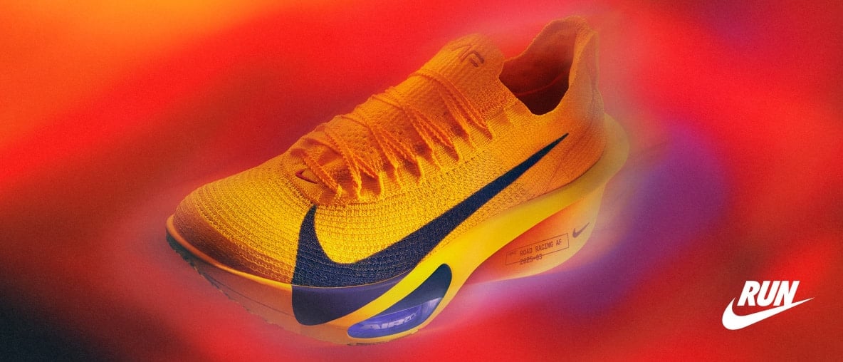 Nahaufnahme des Nike Alphafly 3.