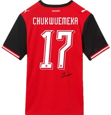 Carney Chukwuemeka Matchworn Trikot Carney Chukwuemeka Matchworn Trikot