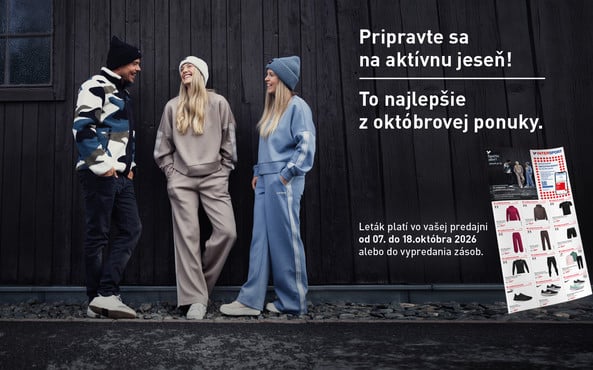 Aktuálny októbrový leták INTERSPORT