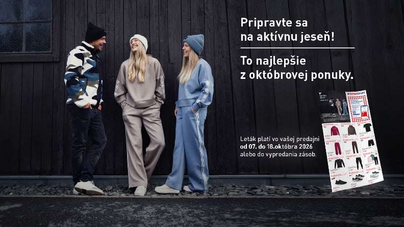 Aktuálny októbrový leták INTERSPORT