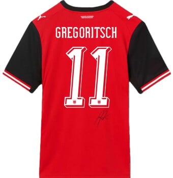 Michael Gregoritsch Matchworn Trikot