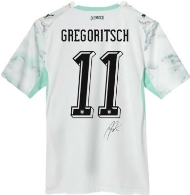 Michael Gregoritsch Matchworn Trikot 27.3.26