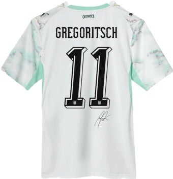 Michael Gregoritsch Matchworn Trikot 27.3.26