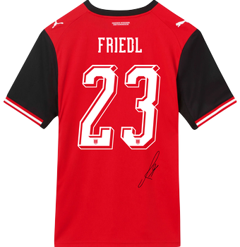 Marco Friedl Matchworn Trikot (AUT-RKS)