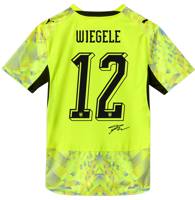 Florian Wiegele Matchworn Trikot (IRL-AUT)