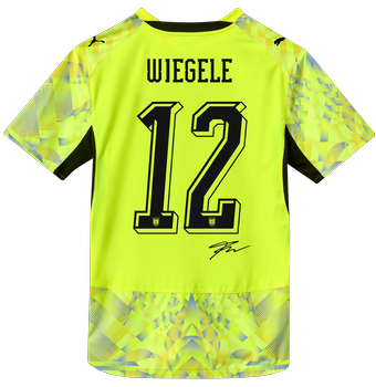 Florian Wiegele Matchworn Trikot (IRL-AUT)