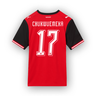 ÖFB Heimtrikot von Fußballspieler Carney Chukwuemeka