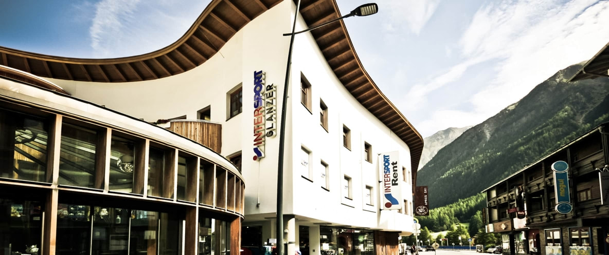 Der INTERSPORT Shop Glanzer Hotel Sonne.