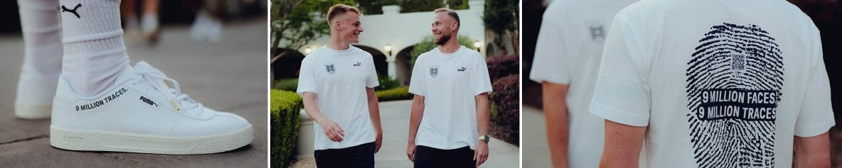 Die limitierte ÖFB Kollektion „9 Million Faces, 9 Million Traces“ feiert die Vielfalt Österreichs und all jene Wege, die unseren Fußball prägen.