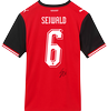 Nicolas Seiwald Matchworn Trikot (AUT-ISR)