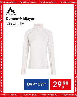 McKINLEY Damen-Midlayer »Sylvin II« in Weiß, Aktion der Woche für € 29,99 statt € 59,99