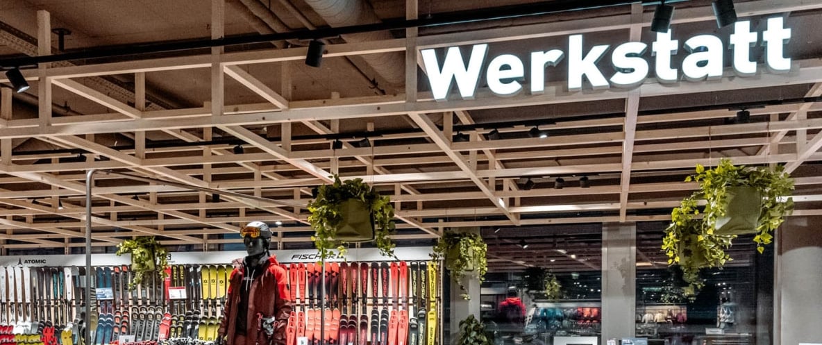 INTERSPORT Okay Kaufhaus Tyrol in Innsbruck – Werkstatt