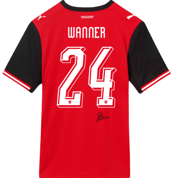 Paul Wanner Matchworn Trikot