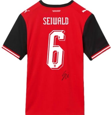 Nicolas Seiwald Matchworn Trikot Nicolas Seiwald Matchworn Trikot