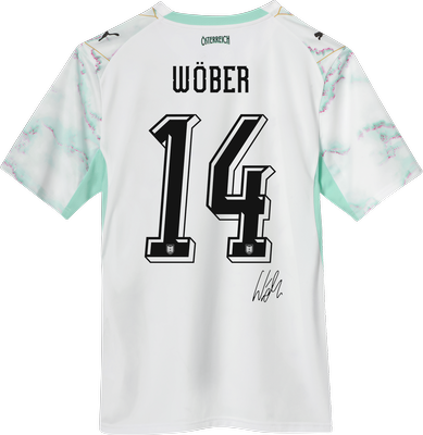 Maximilian Wöber Matchworn Trikot (RKS-AUT)