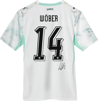 Maximilian Wöber Matchworn Trikot (RKS-AUT)