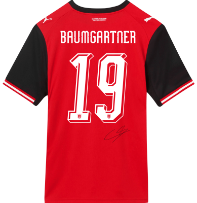 Christoph Baumgartner Matchworn Trikot Christoph Baumgartner Matchworn Trikot