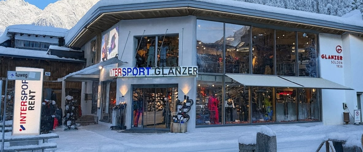 INTERSPORT Glanzer Sölden Zentrum – Außenansicht
