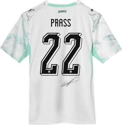 Alexander Prass Matchworn Trikot (IRL-AUT) Alexander Prass Matchworn Trikot (IRL-AUT)