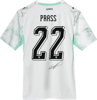 Alexander Prass Matchworn Trikot (IRL-AUT)