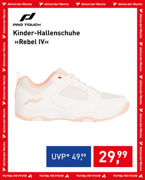 Pro Touch Kinder-Hallenschuhe »Rebel IV″« in Beige, Aktion der Woche für € 29,99 statt € 49,99