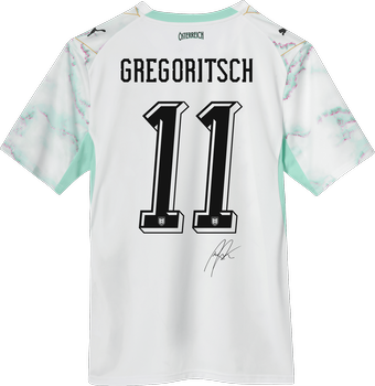 Michael Gregoritsch Matchworn Trikot (IRL-AUT)