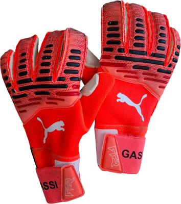 Alexander Schlager Matchworn Torwarthandschuhe