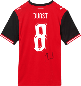 Barbara Dunst Matchworn Trikot