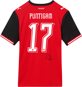 Sarah Puntigam Matchworn Trikot