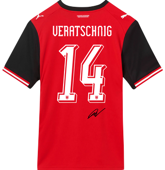 Nikolas Veratschnig Matchissued Trikot (AUT-ISR)