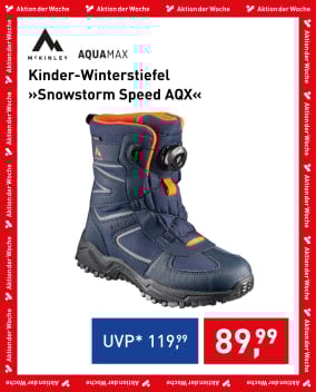 Aktion der Woche: E-Kinder-Winterstiefel von McKINLEY.
