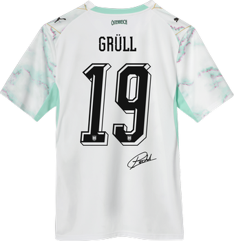 Marco Grüll Matchissued Trikot (IRL-AUT)