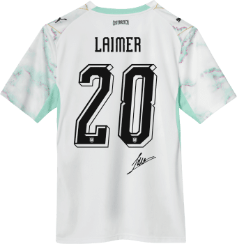 Konrad Laimer Matchworn Trikot