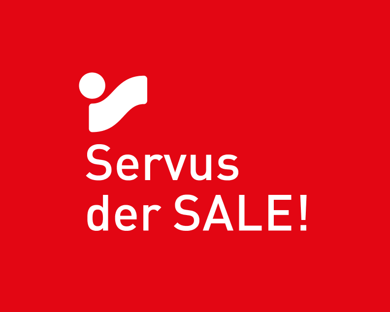 Single Banner Servus Der Sale